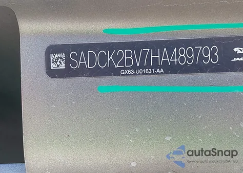 2017 Jaguar F-Pace 35T Prestige from USA, damaged, VIN SADCK2BV7HA489793